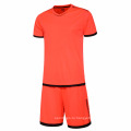 2017 новый пустой мужские футбол Джерси футбол униформа короткий рукав напечатаны логотип